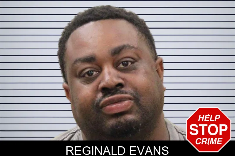 Reginald Evans mugshot
