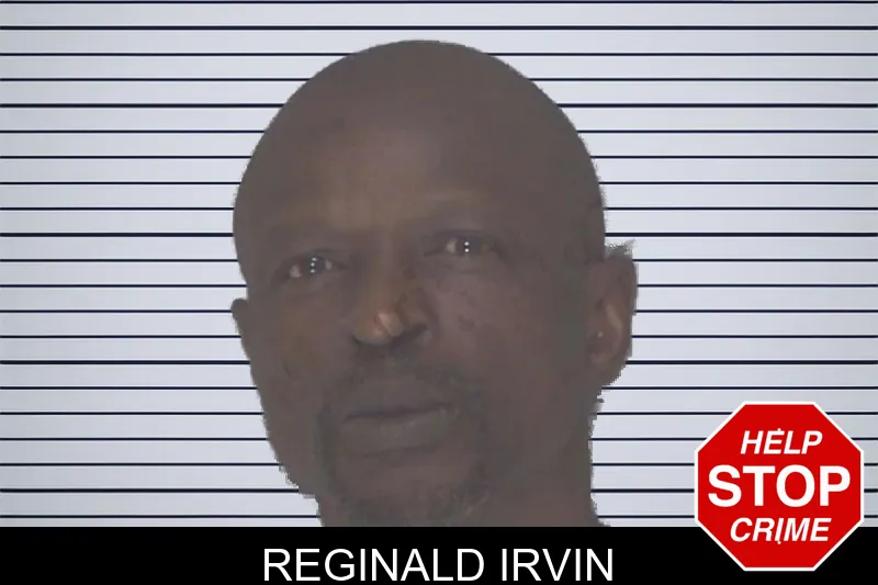 Reginald Irvin mugshot