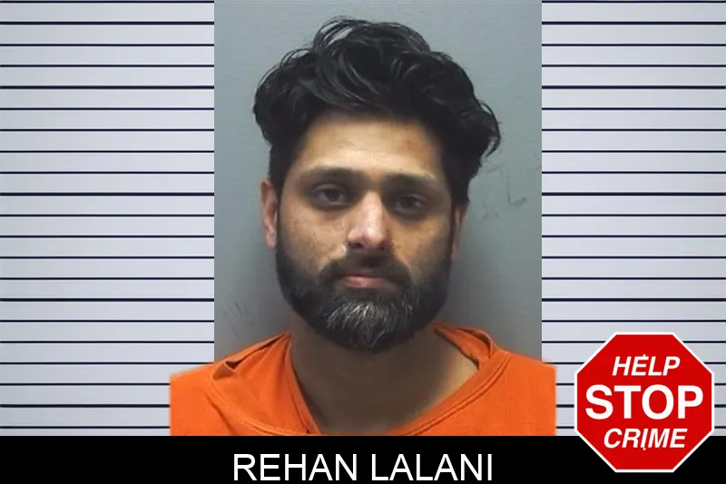 Rehan Lalani mugshot