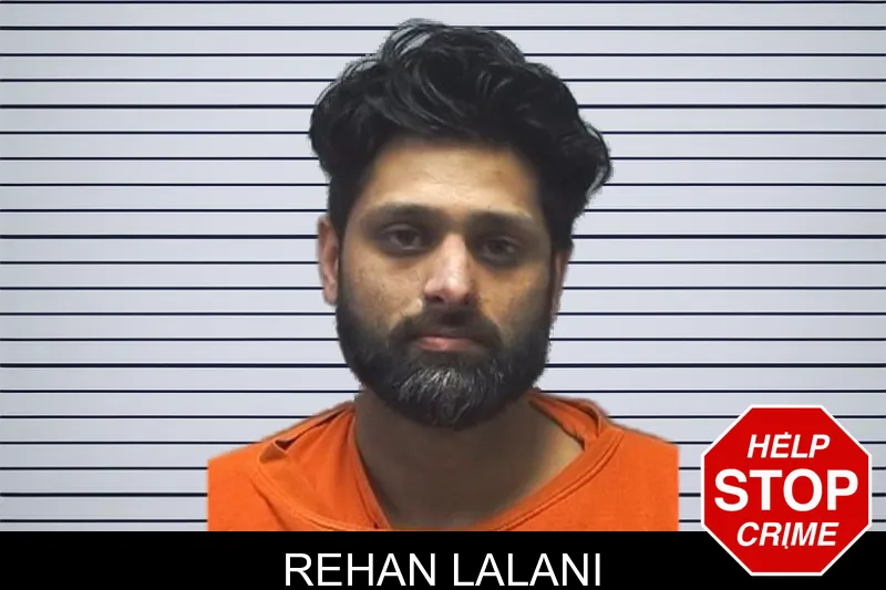 Rehan Lalani mugshot