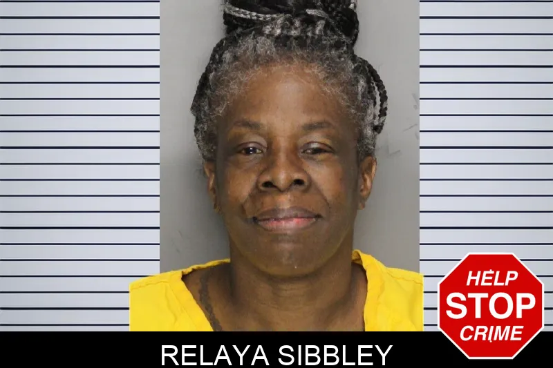 Relaya Sibbley mugshot