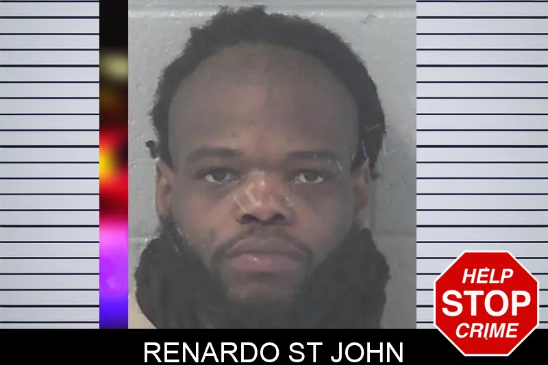 Renardo St John mugshot – Newton County , Georgia Renardo St John mugshot