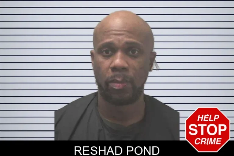 Reshad Pond mugshot – Coweta County , Georgia Reshad Pond