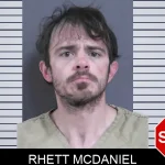 Rhett McDaniel mugshot