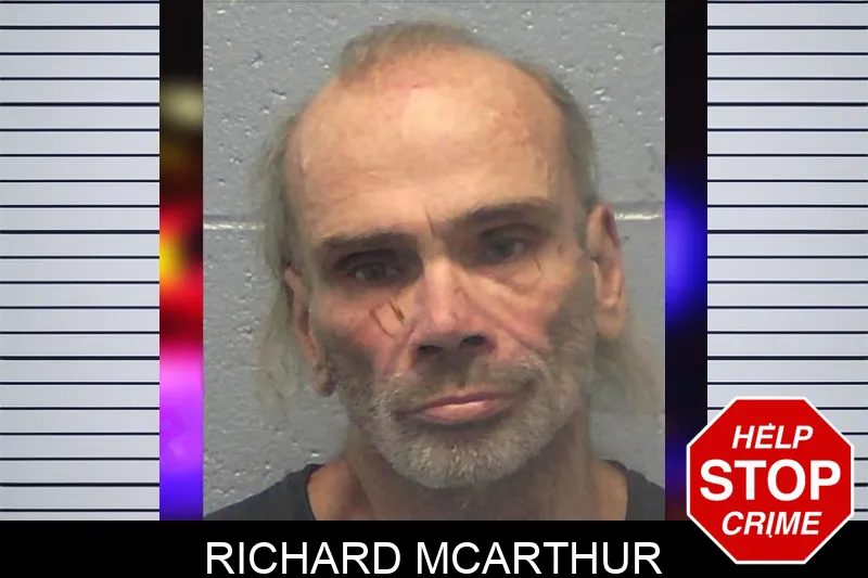 Richard McArthur mugshot
