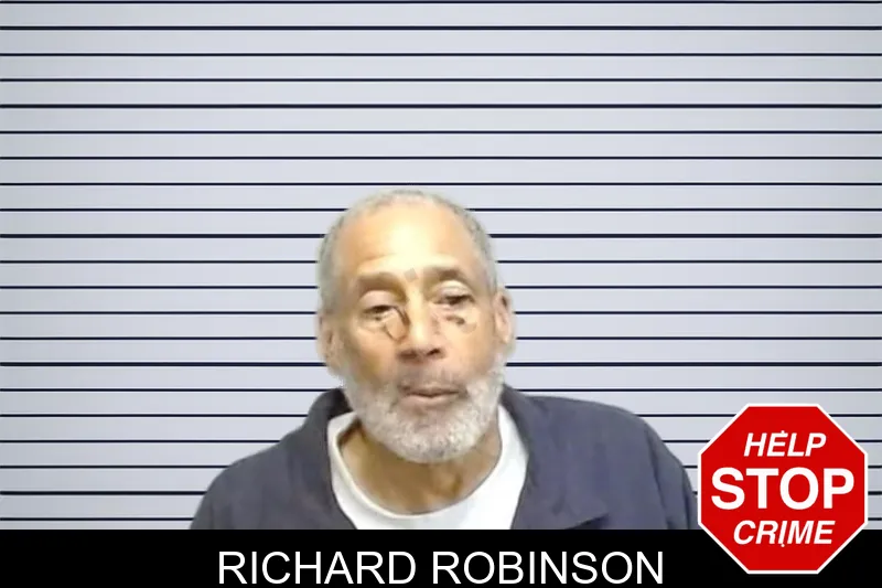 Richard Robinson mugshot