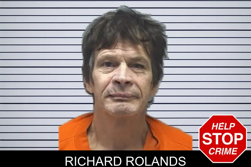 Richard Rolands mugshot
