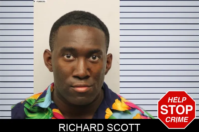 Richard Scott mugshot