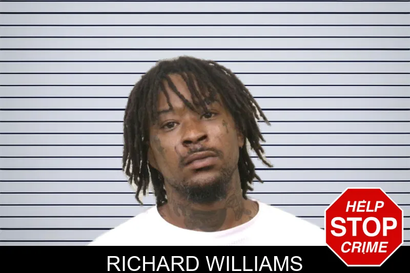 Richard Williams mugshot