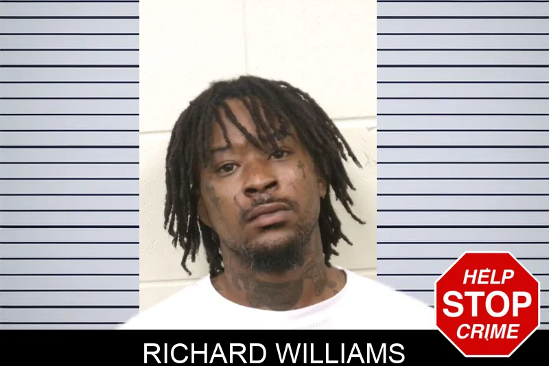 Richard Williams mugshot