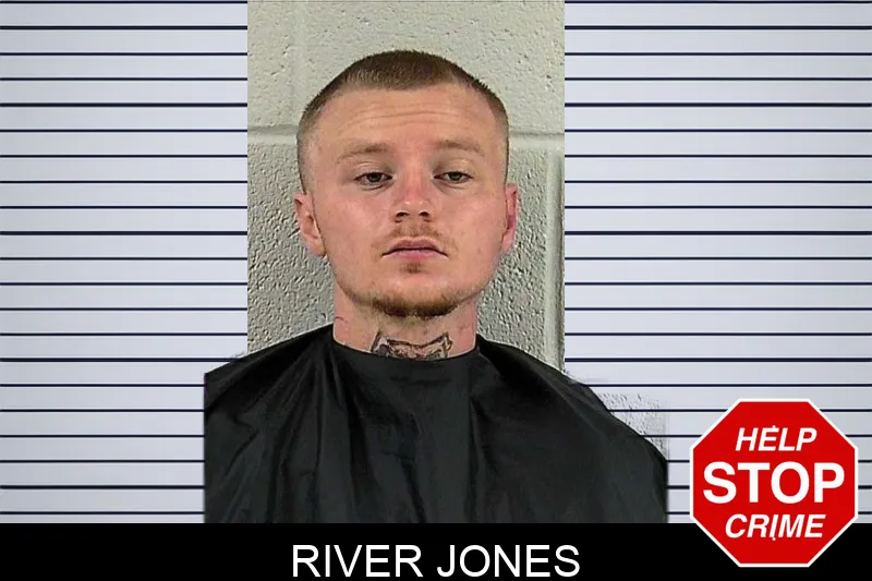 River Jones mugshot