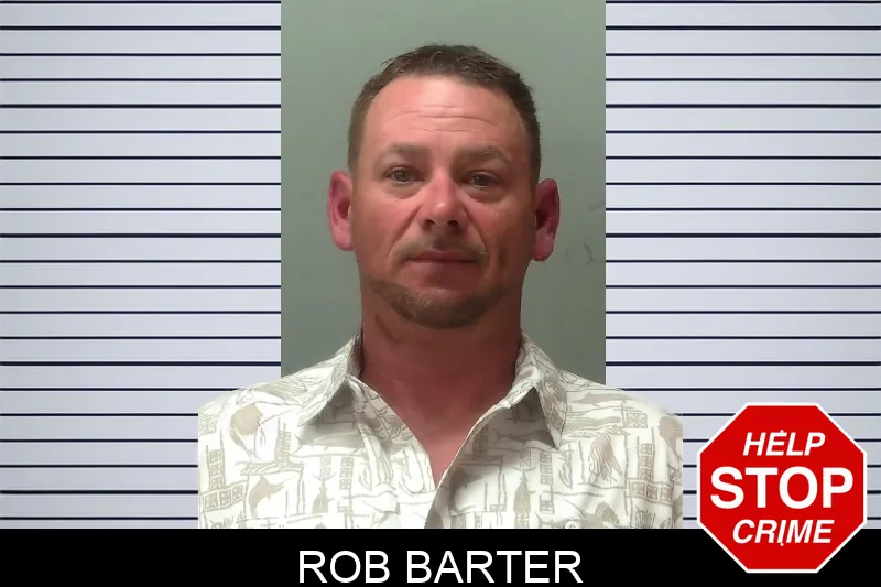 Rob Barter mugshot