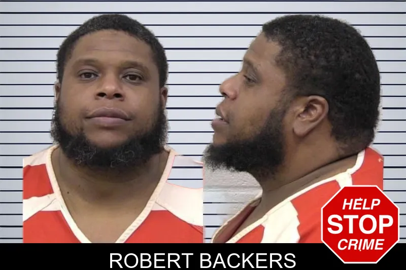 Robert Backers mugshot