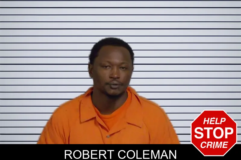 Robert Coleman mugshot