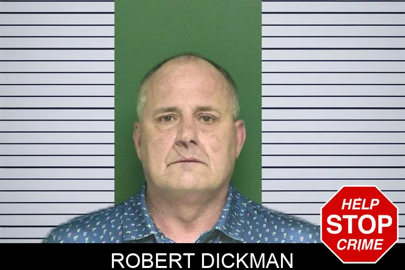Robert Dickman mugshot