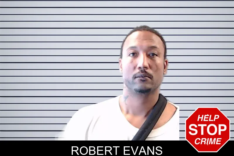 Robert Evans mugshot