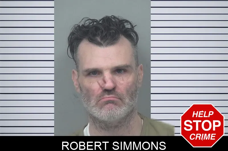 Robert Simmons mugshot