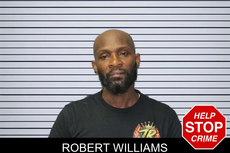 Robert Williams mugshot