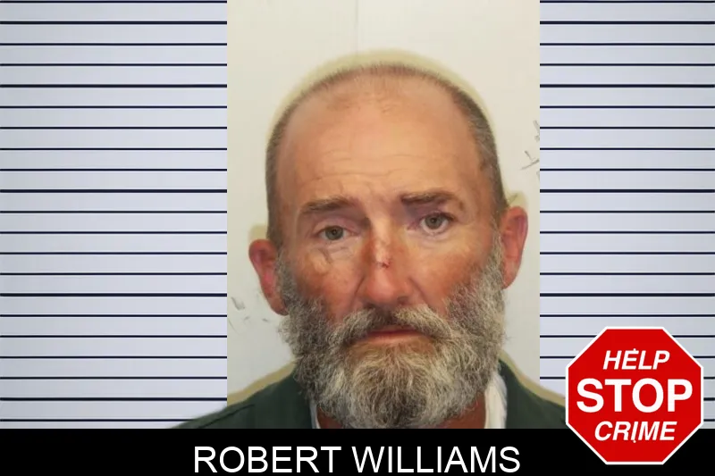 Robert Williams mugshot