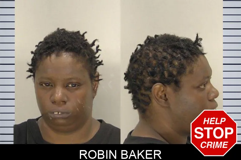 Robin Baker mugshot