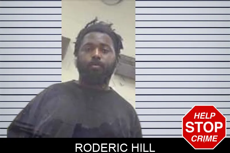 Roderic Hill mugshot