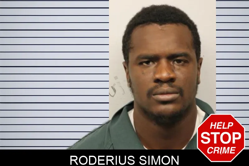 Roderius Simon mugshot