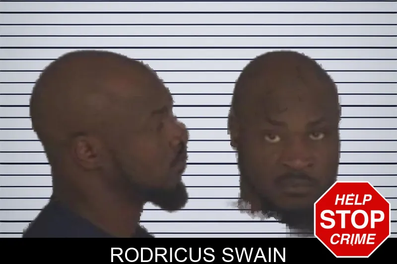 Rodricus Swain mugshot