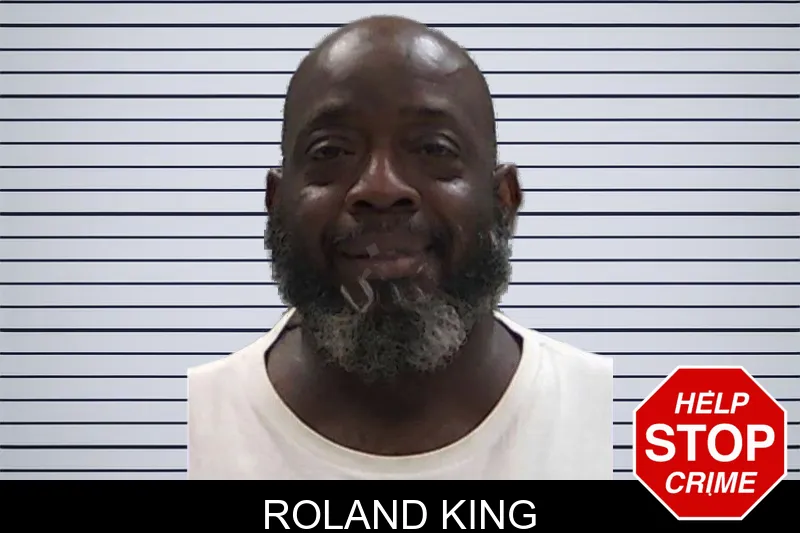 Roland King mugshot