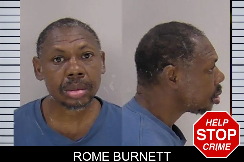 Rome Burnett mugshot