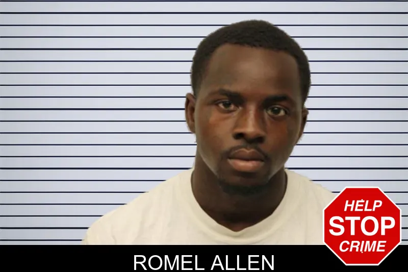 Romel Allen mugshot