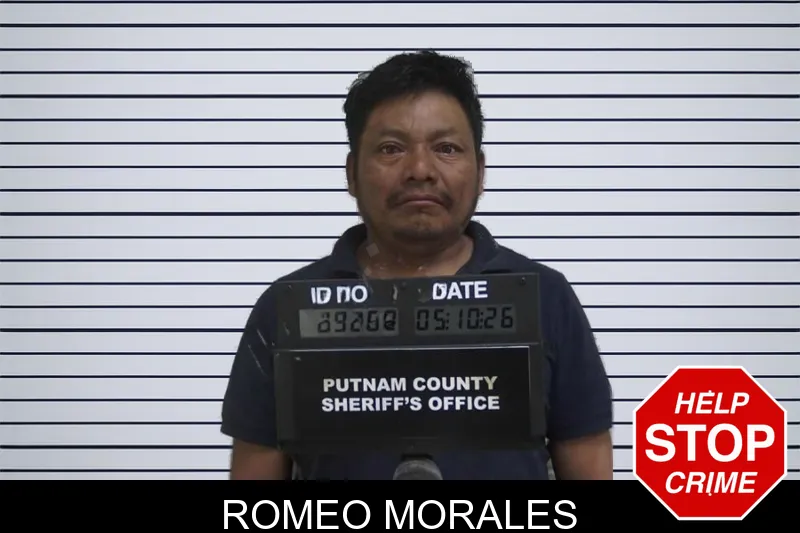 Romeo Morales mugshot