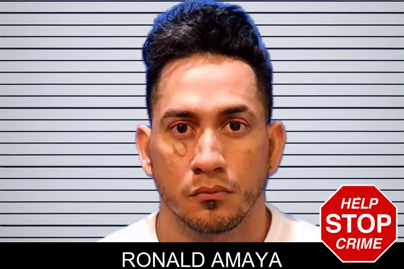 Ronald Amaya mugshot