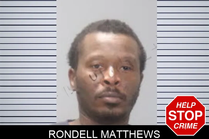Rondell Matthews mugshot – Muscogee County , Georgia Rondell Matthews mugshot