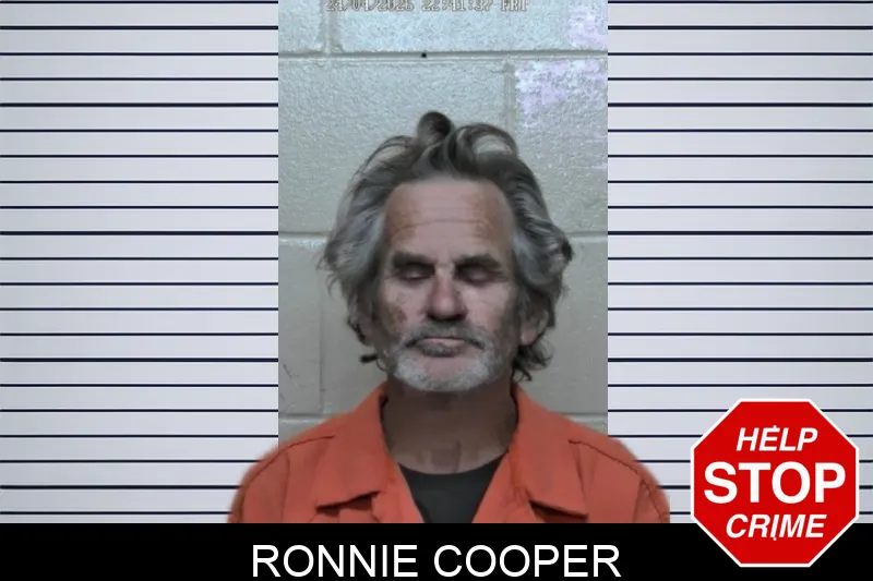 Ronnie Cooper mugshot