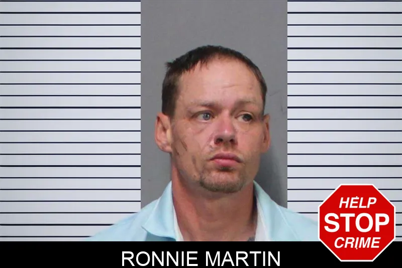 Ronnie Martin mugshot