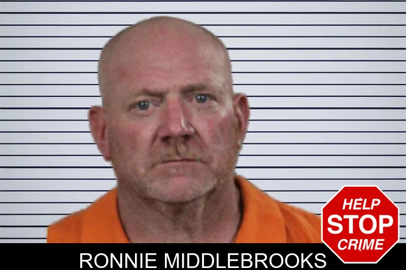 Ronnie Middlebrooks mugshot
