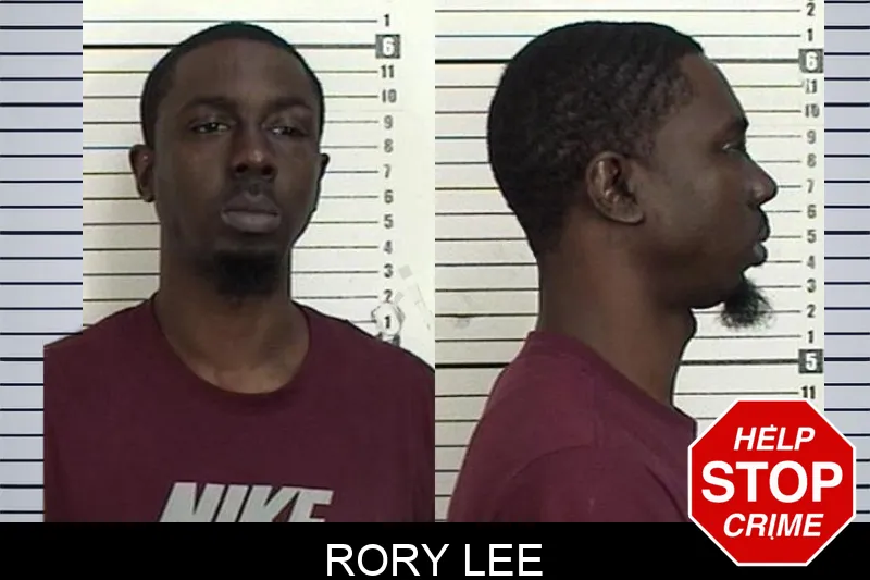 Rory Lee mugshot