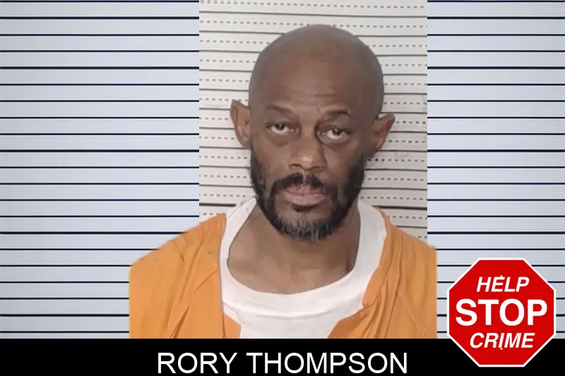Rory Thompson mugshot