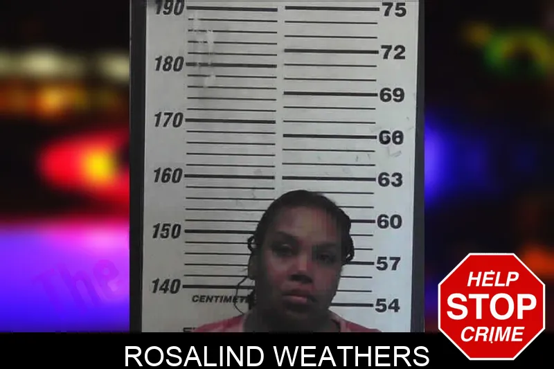 Rosalind Weathers mugshot – Meriwether County , Georgia Rosalind Weathers mugshot
