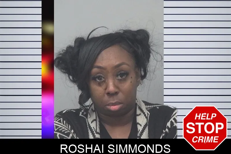 Roshai Simmonds mugshot
