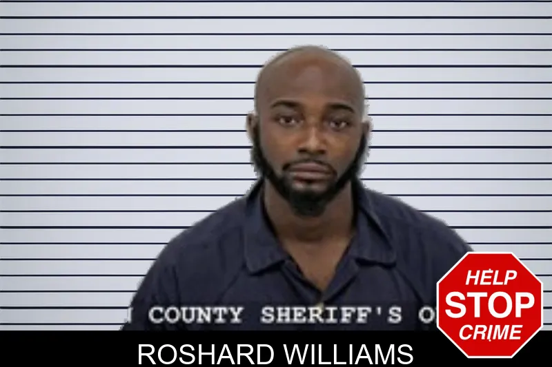 Roshard Williams mugshot