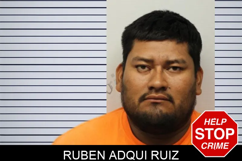 Ruben Adqui Ruiz mugshot
