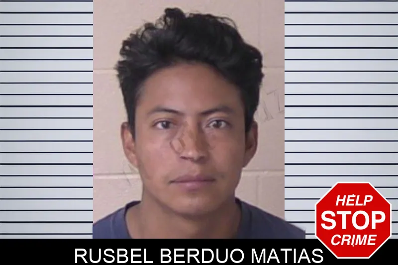 Rusbel Berduo Matias mugshot
