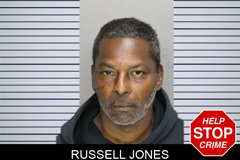 Russell Jones mugshot