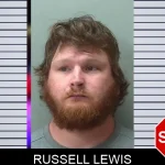 Russell Lewis mugshot