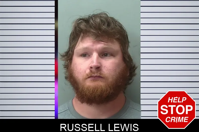 Russell Lewis mugshot