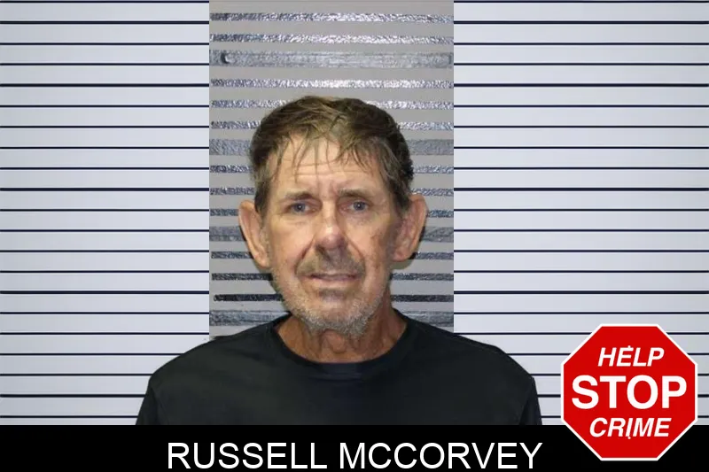 Russell McCorvey mugshot