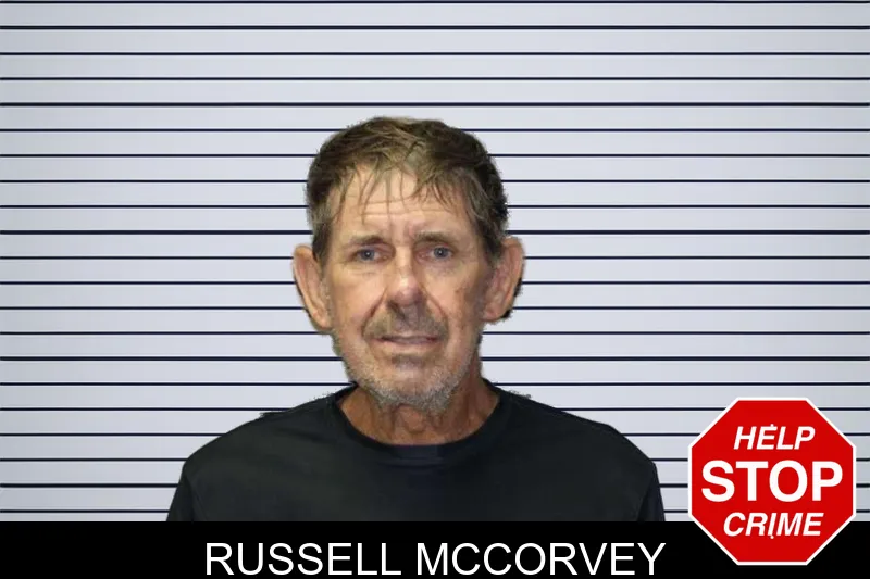 Russell McCorvey mugshot – Thomas County , Georgia Russell McCorvey mugshot
