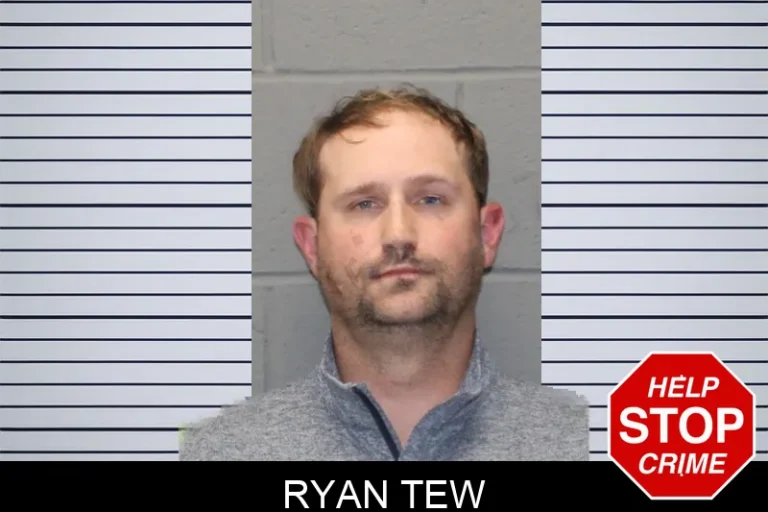 Ryan Tew mugshot – Greene County , Georgia Ryan Tew