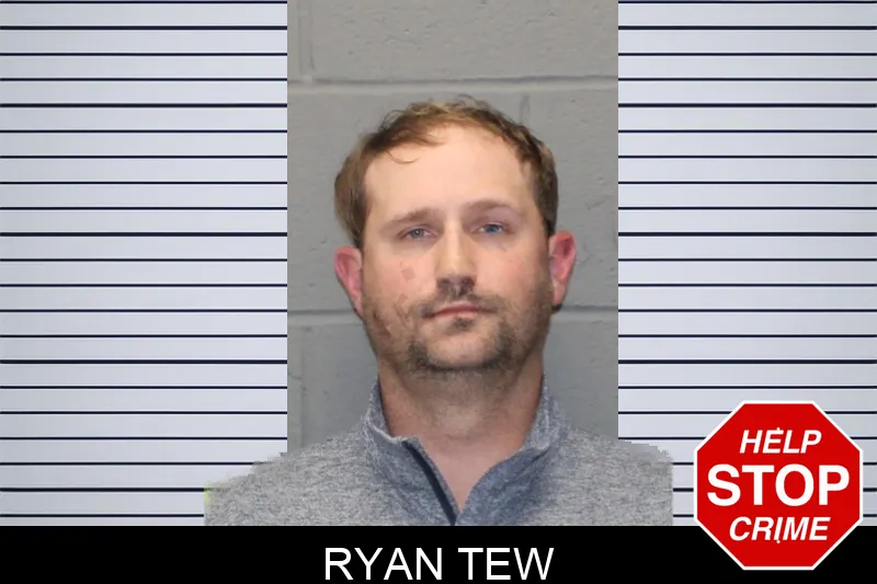Ryan Tew mugshot